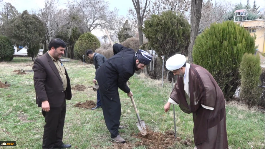 آیین کاشت نهال به نیابت از شهدای دانشجومعلم استان کردستان در دانشگاه فرهنگیان برگزار شد 5