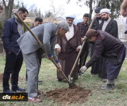 آیین کاشت نهال به نیابت از شهدای دانشجومعلم استان کردستان در دانشگاه فرهنگیان برگزار شد 6