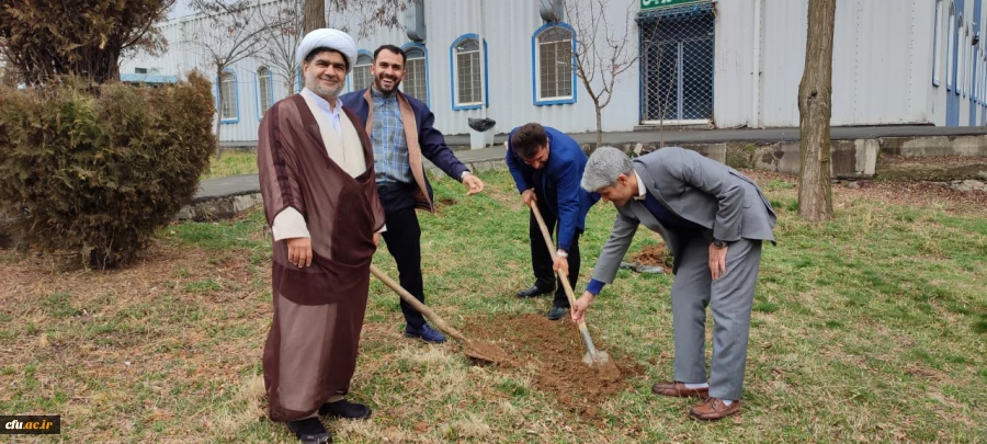 آیین کاشت نهال به نیابت از شهدای دانشجومعلم استان کردستان در دانشگاه فرهنگیان برگزار شد 10