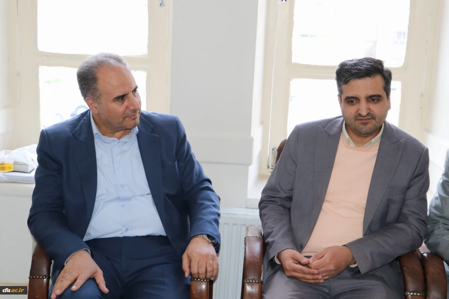 دیدار مدیر کل جدید آموزش وپرورش آذربایجان شرقی با رئیس دانشگاه فرهنگیان استان 15