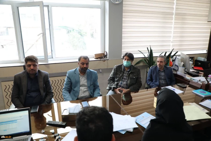 برگزاری جلسات مناقصه دانشگاه فرهنگیان در معاونت برنامه ریزی و توسعه منابع 2