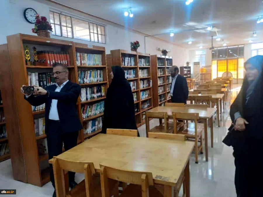 بازدید معاون آموزشی سازمان مرکزی دانشگاه فرهنگیان از مراکز آموزش عالی استان خوزستان 3