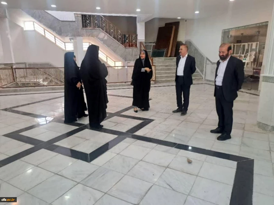بازدید معاون آموزشی سازمان مرکزی دانشگاه فرهنگیان از مراکز آموزش عالی استان خوزستان 5