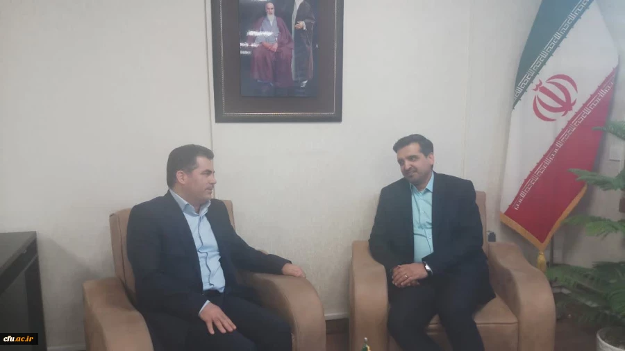 دیدار رئیس دانشگاه فرهنگیان استان با مدیرکل راه و شهرسازی آذربایجان شرقی 2