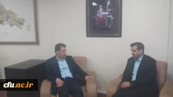 دیدار رئیس دانشگاه فرهنگیان استان با مدیرکل راه و شهرسازی آذربایجان شرقی 4