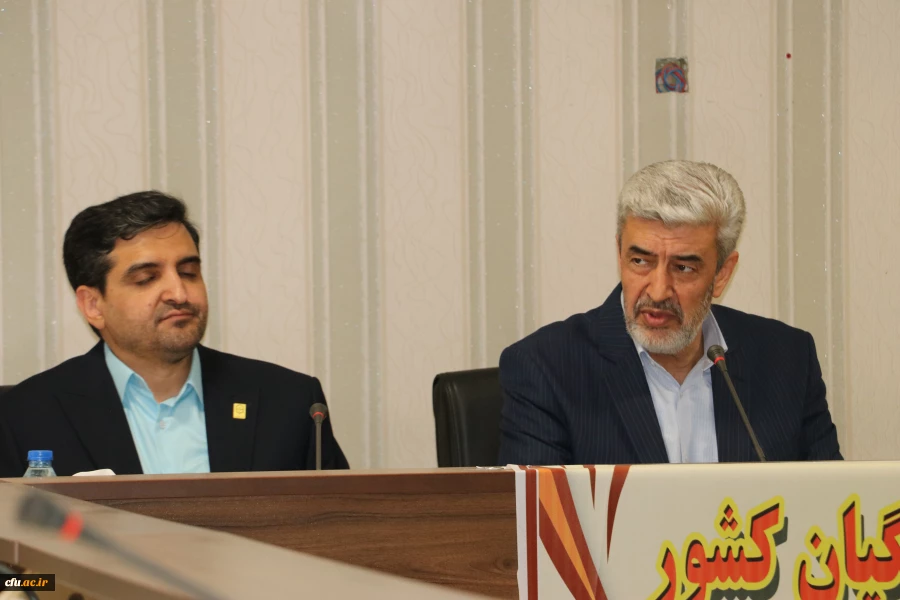 نشست مجمع عمومی خیرین حامی دانشگاه فرهنگیان تبریز با رئیس دانشگاه فرهنگیان کشور 9