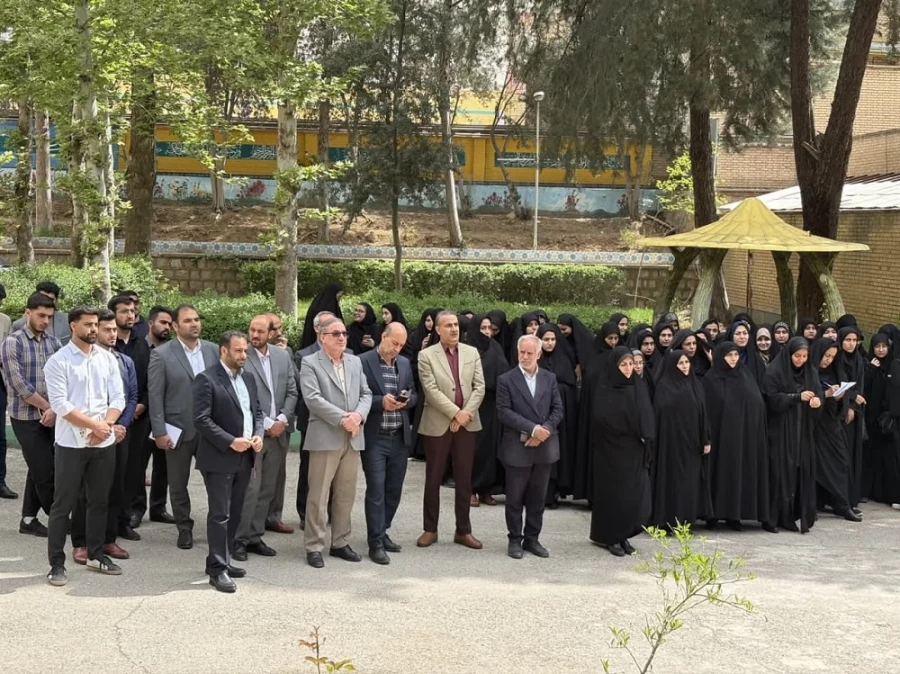 تجمع اساتید، کارکنان و دانشجومعلمان دانشگاه فرهنگیان لرستان در حمایت از مردم مظلوم غزه  4