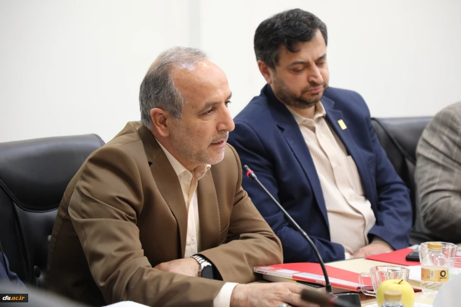 تأکید بر تقویت زیرساخت های دانشگاه فرهنگیان در دیدار با اعضای هیأت مدیره جامعه خیرین مدرسه ساز کشور 4