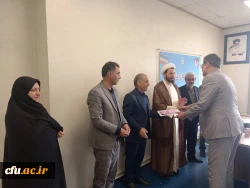 تجلیل از همکاران واحد منابع انسانی دانشگاه فرهنگیان استان اردبیل به مناسبت 25 فروردین ماه

