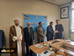 تجلیل از همکاران واحد منابع انسانی دانشگاه فرهنگیان استان اردبیل به مناسبت 25 فروردین ماه
