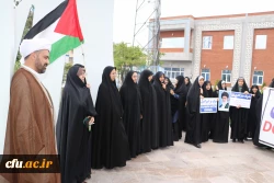 اجتماع دانشجو معلمان ، اساتید و کارکنان دانشگاه فرهنگیان آذربایجان شرقی در حمایت از مردم مظلوم فلسطین و غزه 5