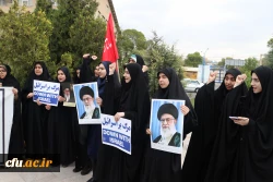 اجتماع دانشجو معلمان ، اساتید و کارکنان دانشگاه فرهنگیان آذربایجان شرقی در حمایت از مردم مظلوم فلسطین و غزه 6