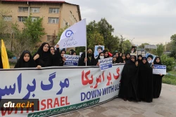 اجتماع دانشجو معلمان ، اساتید و کارکنان دانشگاه فرهنگیان آذربایجان شرقی در حمایت از مردم مظلوم فلسطین و غزه 12