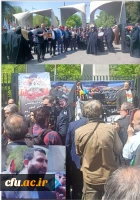 تجمع دانشگاهیان در حمایت از ملت مظلوم و قهرمان فلسطین و محکومیّت جنایات رژیم صهیونیستی  2