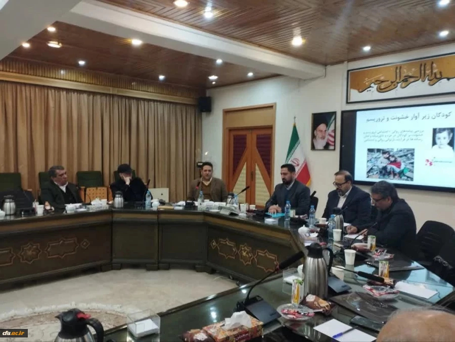 حضور مدير الشؤون الدولية بالجامعة في ندوة تخصصية بعنوان "الأطفال تحت أنقاض العنف والإرهاب" 2