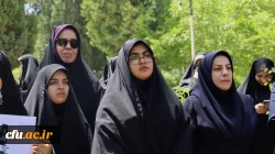 تجمع اعتراضی دانشجویان دانشگاه فرهنگیان کرمانشاه در محکومیت جنایات رژیم صهیونیستی 6