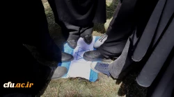 تجمع اعتراضی دانشجویان دانشگاه فرهنگیان کرمانشاه در محکومیت جنایات رژیم صهیونیستی 7