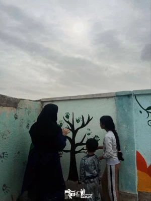 جهاد دانشجومعلمان دانشگاه فرهنگیان قزوین برای شاداب سازی مدارس 10