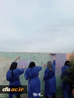 جهاد دانشجومعلمان دانشگاه فرهنگیان قزوین برای شاداب سازی مدارس 18