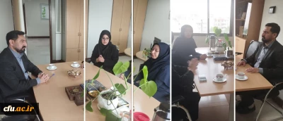 گفت و گوی نمایندگان دانشگاه فرهنگیان و دفتر برنامه ریزی آموزش عالی وزارت علوم تحقیقات و فناوری در خصوص ایجاد رشته آزفا