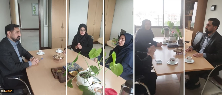 دیدار با معاون اداره کل دفتر برنامه ریزی و گسترش 2