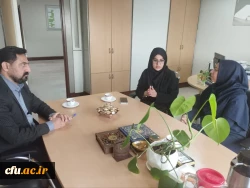 دیدار با معاون اداره کل دفتر برنامه ریزی و گسترش 3