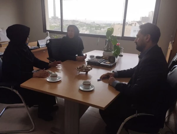 دیدار با معاون اداره کل دفتر برنامه ریزی و گسترش 4