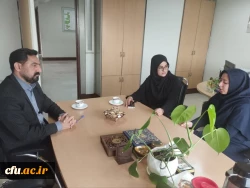 دیدار با معاون اداره کل دفتر برنامه ریزی و گسترش 5