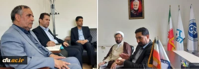 دیدار مدیر امور بین الملل دانشگاه با مدیران استانی متقاضی جذب دانشجوی خارجی