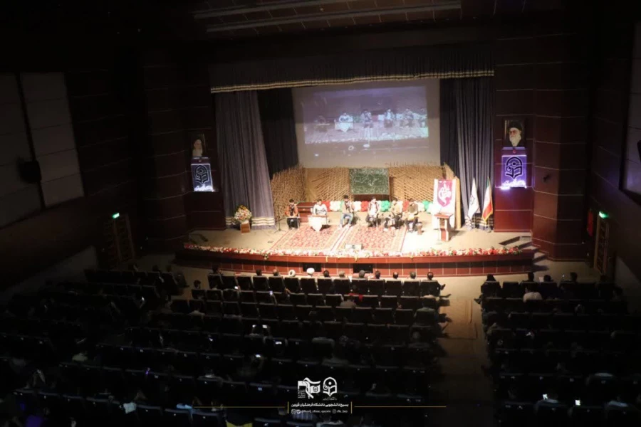 آیین گرامیداشت هفته سرآمدی آموزش و مقام معلم در دانشگاه فرهنگیان استان قزوین 7