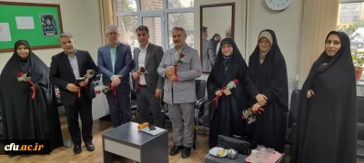 بازدید رئیس مرکز نظارت و ارزیابی دانشگاه فرهنگیان از پردیس امیرکبیر البرز