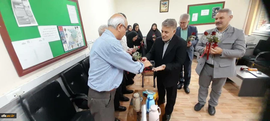 بازدید رییس مرکز نظارت، ارزیابی و تضمین کیفیت دانشگاه فرهنگیان از پردیس امیر کبیر البرز 4