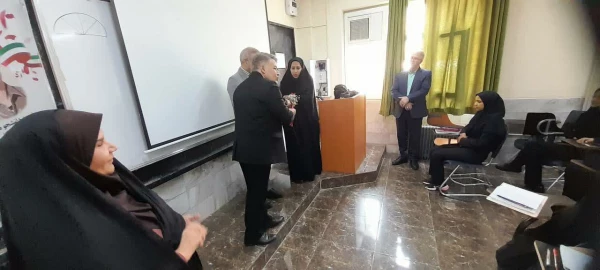 بازدید رییس مرکز نظارت، ارزیابی و تضمین کیفیت دانشگاه فرهنگیان از پردیس امیر کبیر البرز 5