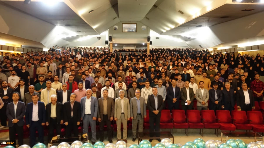 آیین گرامیداشت هفتۀ معلم و دهۀ سرآمدی آموزش در دانشگاه فرهنگیان استان کردستان 2