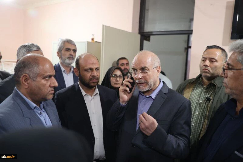 بازدید رئیس مجلس شورای اسلامی از خوابگاه دانشگاه فرهنگیان گلستان 2