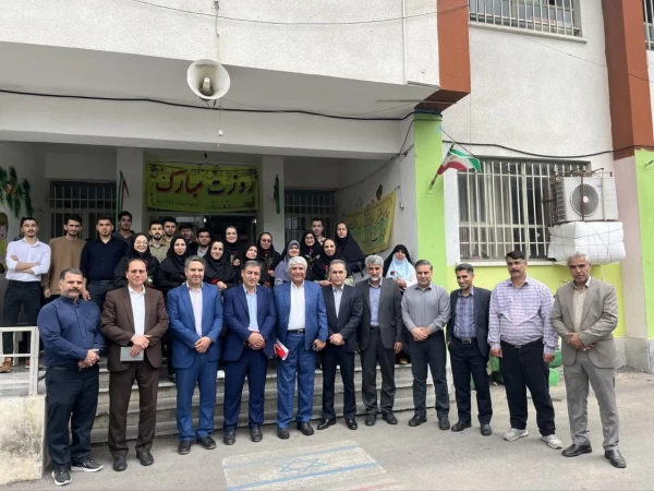 بازدید مدیر امور مدارس وابسته و کارورزی دانشگاه فرهنگیان از مدارس وابسته آموزشی استان گلستان 5