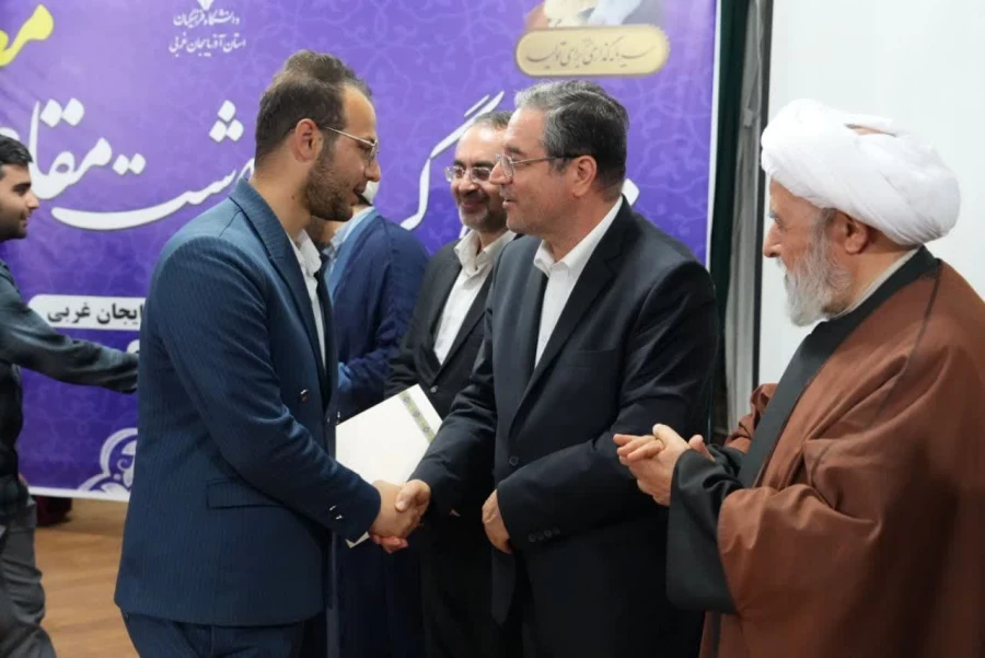 مراسم گرامیداشت مقام معلم دانشگاه فرهنگیان آذربایجان غربی  2