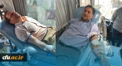 
پویش اهدای خون در دانشگاه فرهنگیان کرمانشاه برای هرمزگان
 3