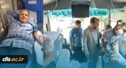 
پویش اهدای خون در دانشگاه فرهنگیان کرمانشاه برای هرمزگان
 7