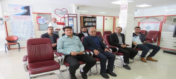 پویش اهدای خون در دانشگاه فرهنگیان استان اردبیل در حمایت از مجروحان حادثه بندر شهید رجایی