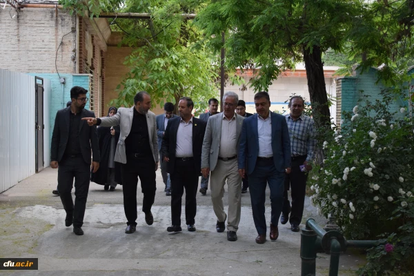 بازدید مدیر کل دفتر مرکزی حراست دانشگاه فرهنگیان از دانشگاه فرهنگیان کرمانشاه
 2