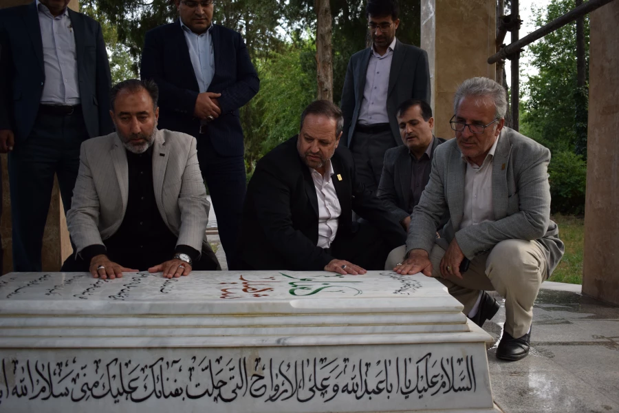 بازدید مدیر کل دفتر مرکزی حراست دانشگاه فرهنگیان از دانشگاه فرهنگیان کرمانشاه
 4