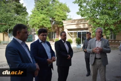 بازدید مدیر کل دفتر مرکزی حراست دانشگاه فرهنگیان از دانشگاه فرهنگیان کرمانشاه
 13