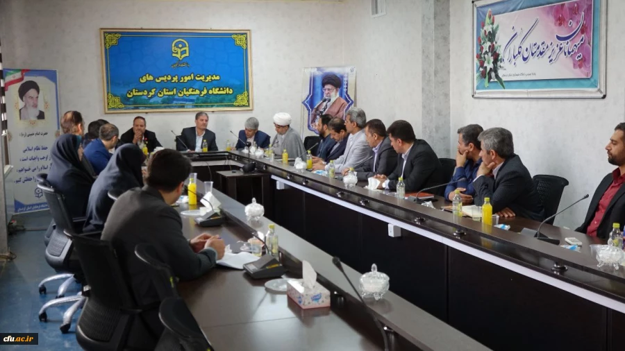 آیین تکریم و معارفه رئیس اداره حراست دانشگاه فرهنگیان کردستان 3