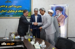 آیین تکریم و معارفه رئیس اداره حراست دانشگاه فرهنگیان کردستان 5