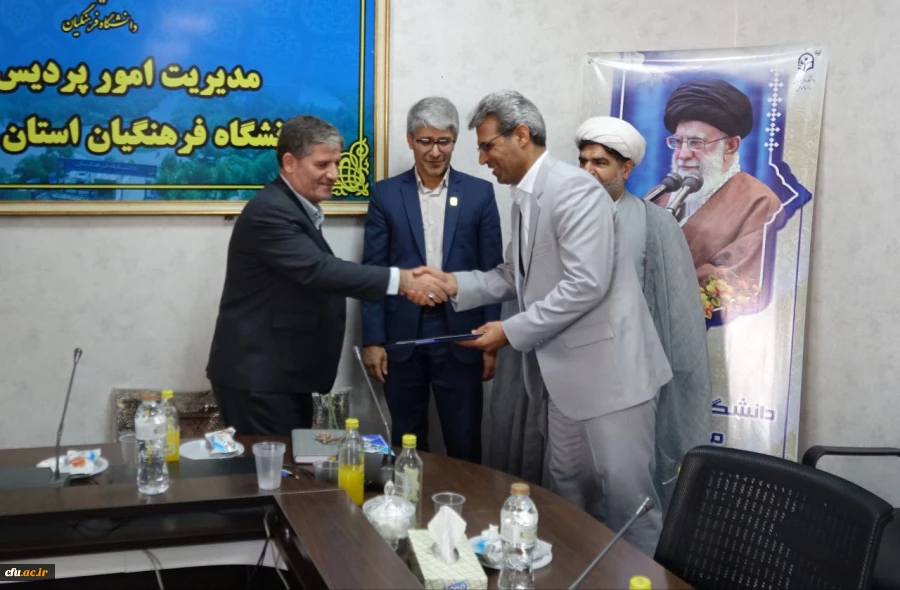 آیین تکریم و معارفه رئیس اداره حراست دانشگاه فرهنگیان کردستان 5