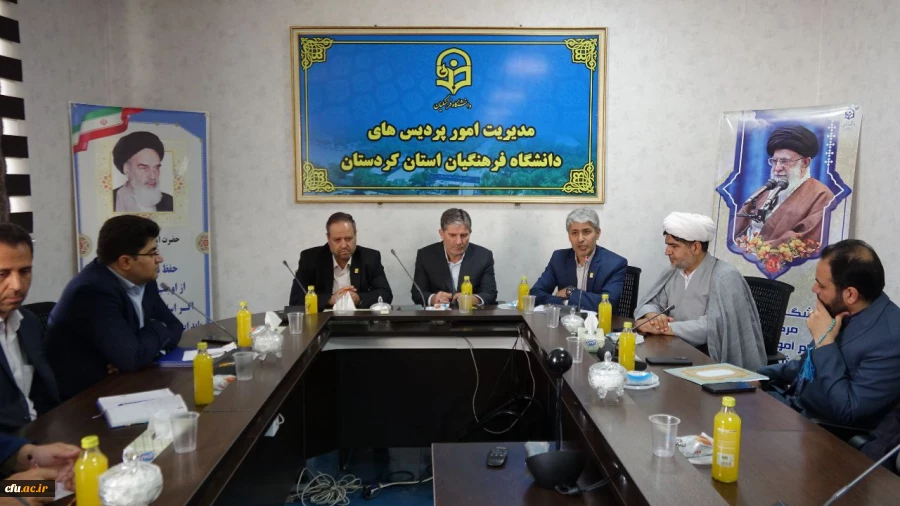 آیین تکریم و معارفه رئیس اداره حراست دانشگاه فرهنگیان کردستان 6