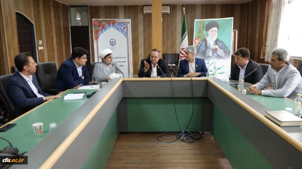 گفت وگوی صمیمانه مدیرکل حراست سازمان مرکزی دانشگاه فرهنگیان با اساتید و کارکنان پردیس های کردستان 2