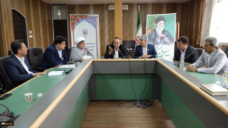 گفت وگوی صمیمانه مدیرکل حراست سازمان مرکزی دانشگاه فرهنگیان با اساتید و کارکنان پردیس های کردستان 2