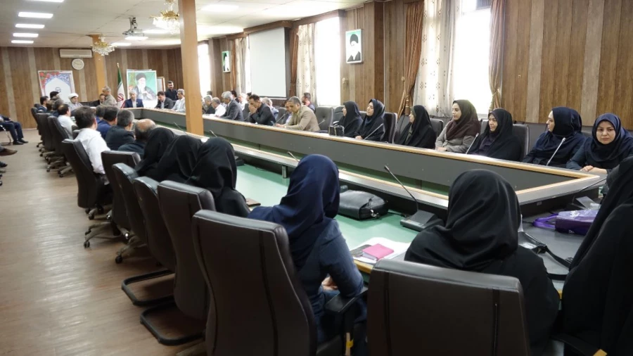 گفت وگوی صمیمانه مدیرکل حراست سازمان مرکزی دانشگاه فرهنگیان با اساتید و کارکنان پردیس های کردستان 7